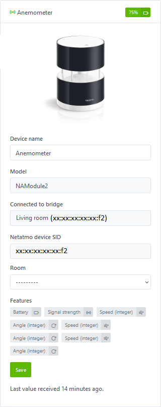 Integration Netatmo - Découverte