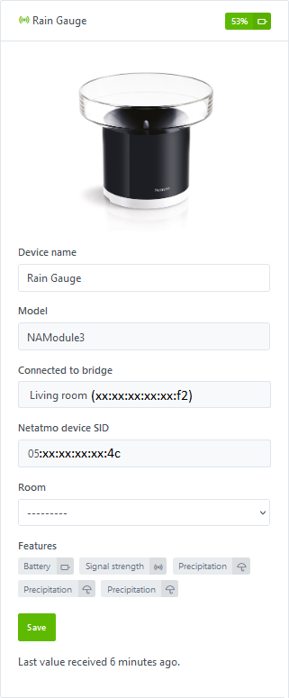 Integration Netatmo - Découverte